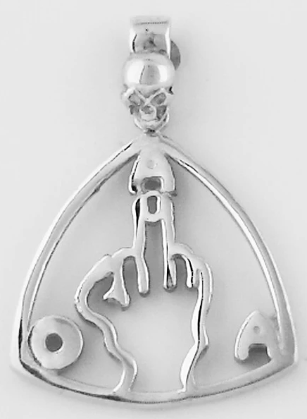 Sterling Silver AOA Pendant