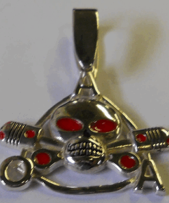 Small Sterling AOA Charlie Pendant