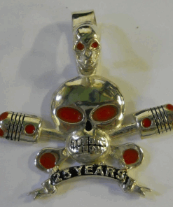 Sterling 25 Year Charlie Pendant