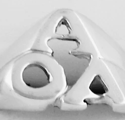 Large, Sterling AOA Ring