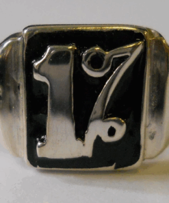 Sterling Small 1% Signet Ring