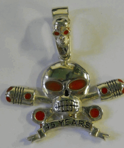 Sterling 45 Year Charlie Pendant