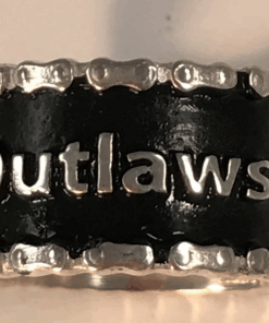 Alternative view of Sterling Band with God forgives Outlaws Don’t and Bike Chain Edges