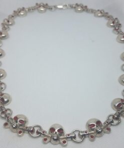 Sterling 17 Link Charlie Necklace