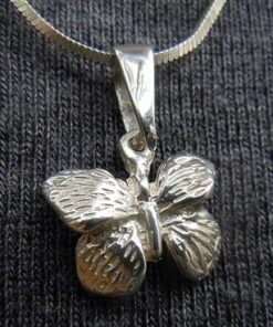 Alternative view of Sterling Silver Small Butterfly Pendant