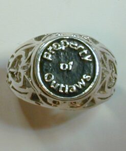 Sterling Round Top Property of Outlaws Ring