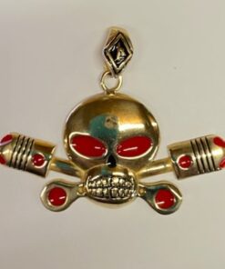 XXL Brass Charlie Pendant