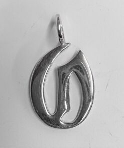 Sterling "O" Pendant