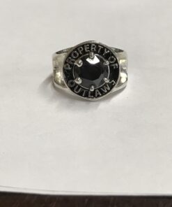 Alternative view of Round Sterling Property of _________ Ring Set with Round Clear or Black CZ