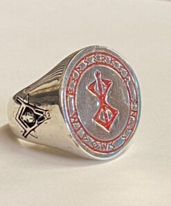 Alternative view of Sterling Widows Sons Berserker Ring