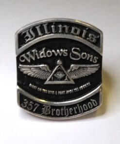 Widows Sons Illinois Ring 357 Brotherhood