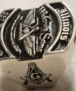 Alternative view of Widows Sons Illinois Ring 357 Brotherhood
