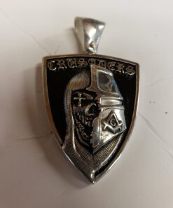 Mens Sterling Widows Sons Crusader Pendant