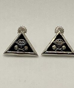 Sterling Widows Sons Lady Stud Earrings