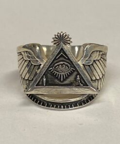 Sterling Widows Sons Past Master Cigar Band