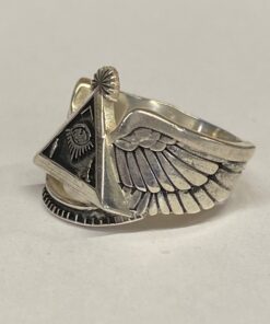 Alternative view of Sterling Widows Sons Past Master Cigar Band