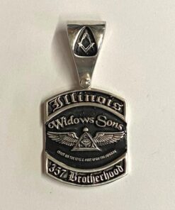 XL Widows Sons 357 Brotherhood Pendant