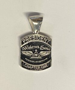 Sterling Widows Sons Pendant with Specialized Rocker