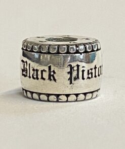 Sterling Property of Black Pistons Bead