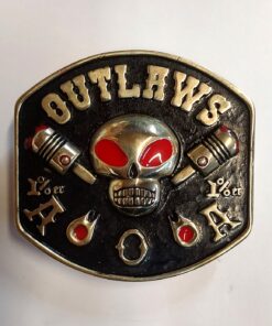 Brass Outlaws AOA Buckle
