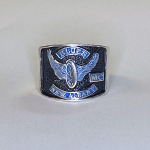 Sterling Mens Blues MC New Albany Cigar Band