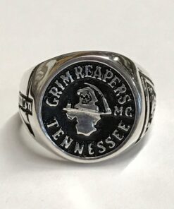 Sterling Silver Grim Reapers Tennessee Ring