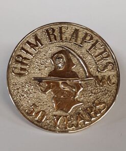 10K Grim reapers 50 Year Pin