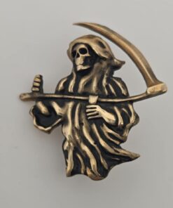 Mens Sterling Reaper Pin