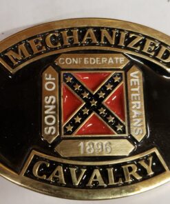 Brass Mechanized Cavalry Buckle