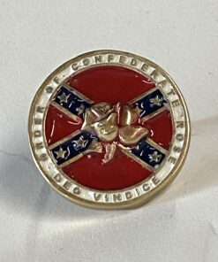 Ladies Brass Order of the Confederate Rose Pin