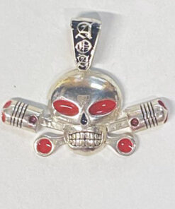 50mm  Sterling Silver or 10k Charlie Pendant