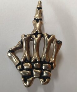 Sterling Boney Finger Pin