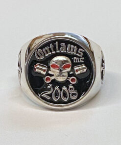 Sterling Round Outlaws St. Petersburg Ring