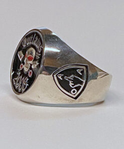 Alternative view of Sterling Round Outlaws St. Petersburg Ring