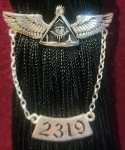 Mens Sterling Widows Sons Fez Tassel Holder