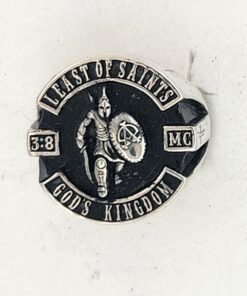 Men's Sterling Oval Least of Saints Ring