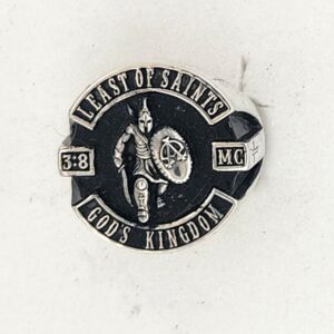 Men's Sterling Oval Least of Saints Ring