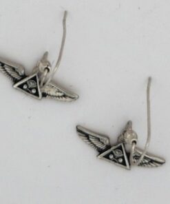 Sterling Widows Sons Lady Dangle Earrings