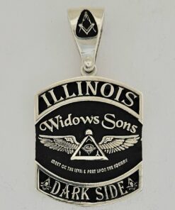 XL Widows Sons Dark Side Pendant